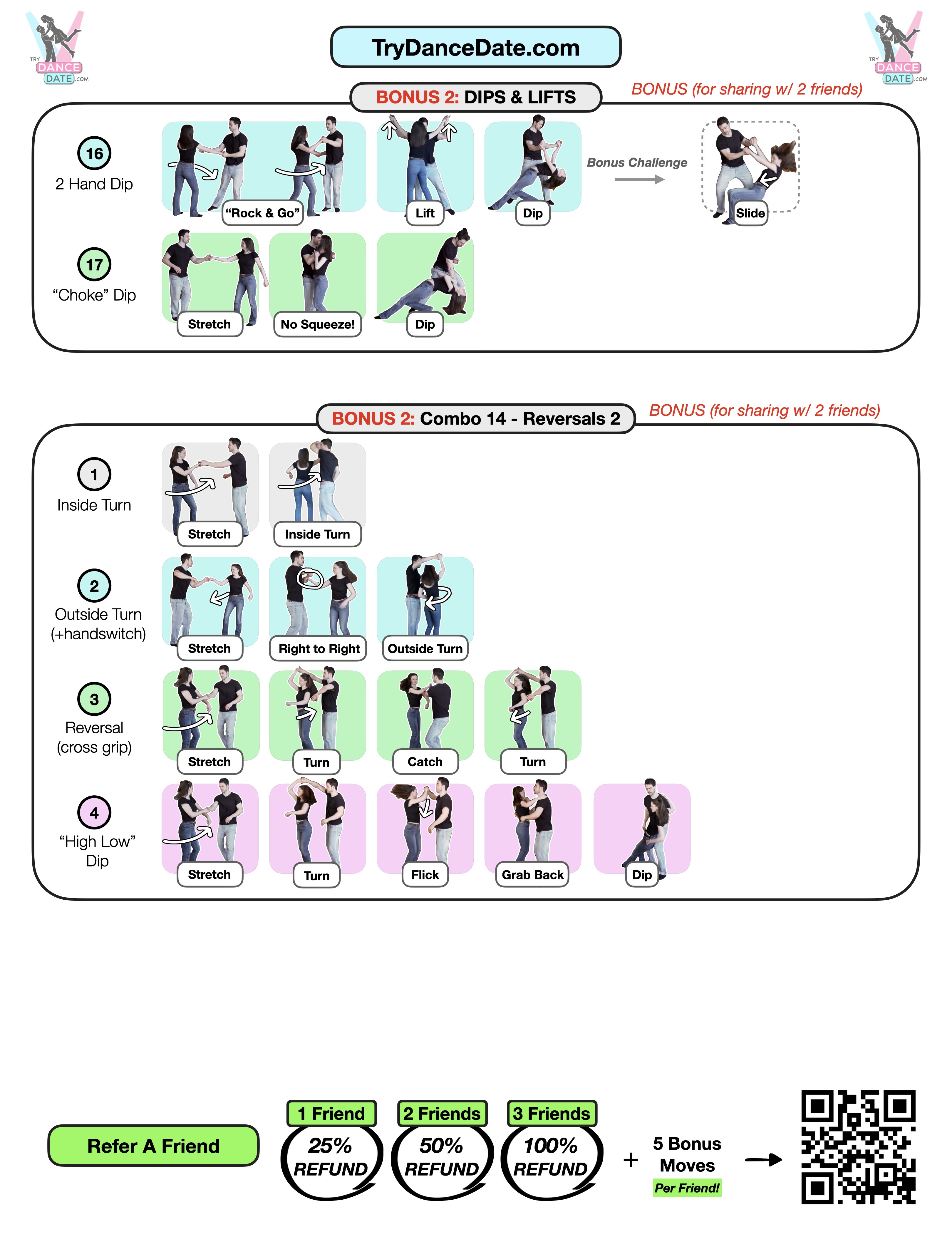 Dance Date Cheat Sheet Page 10